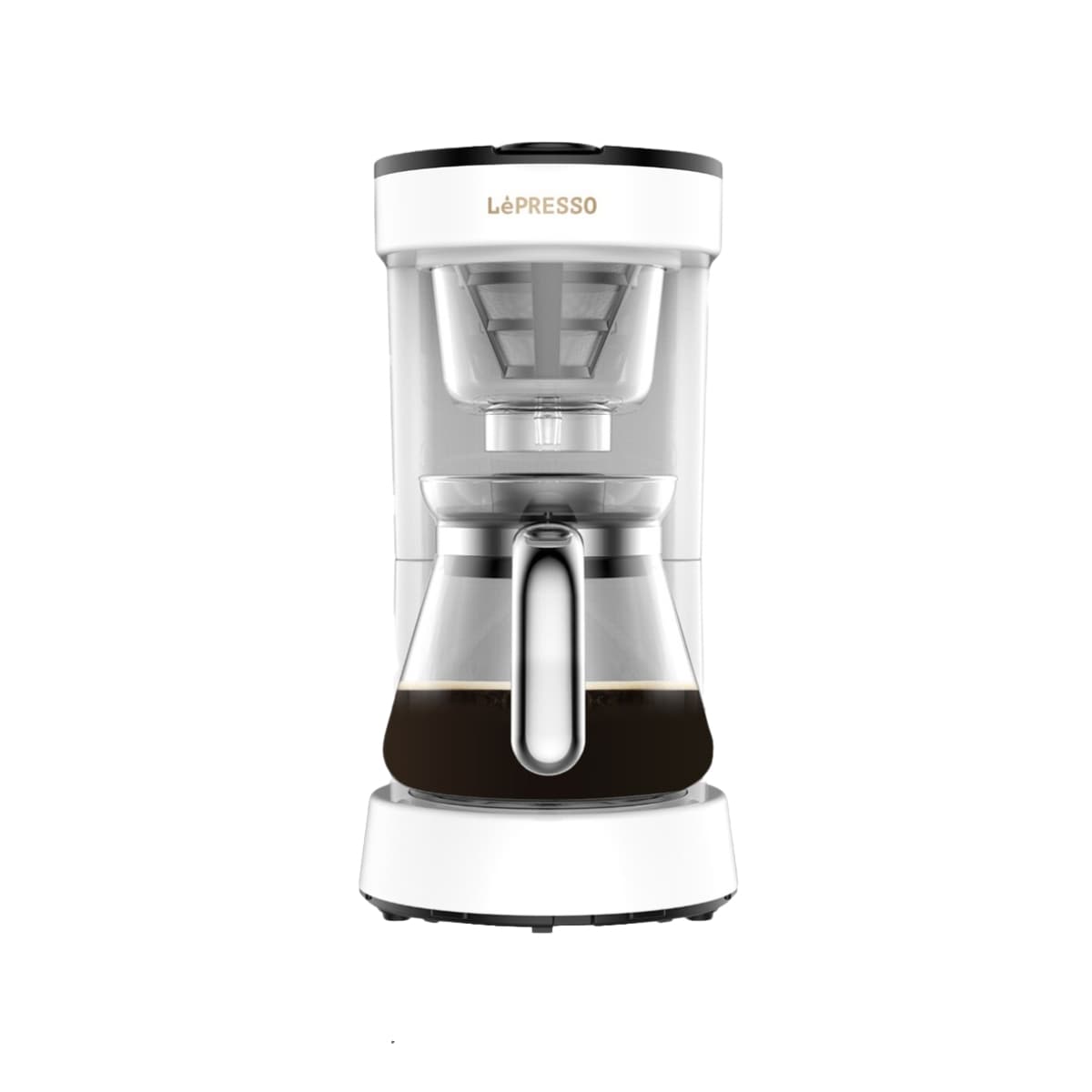 LePresso Drip Coffee Maker – White