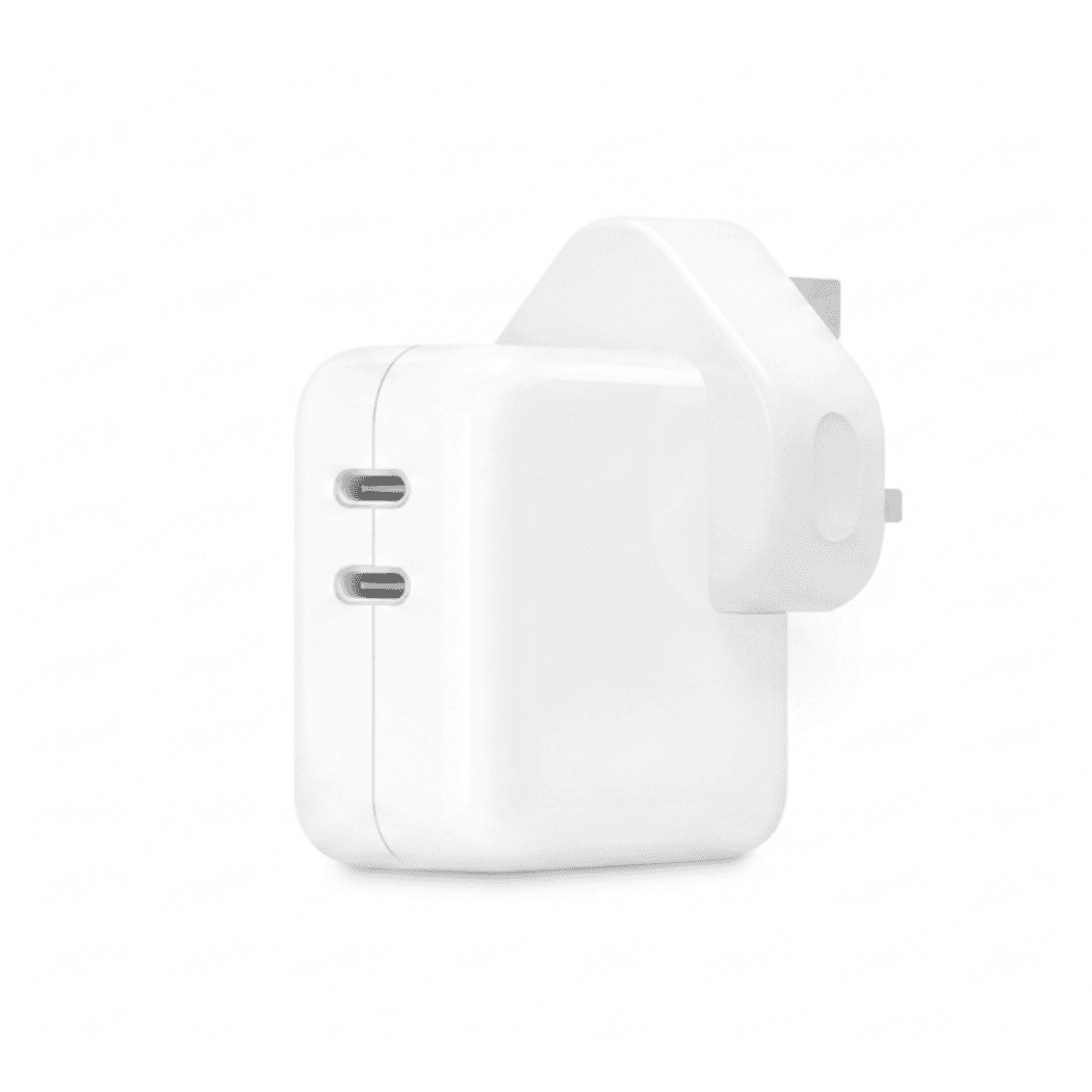 Apple Original 35W Dual USB-C Port Power Adapter (UK Plug)