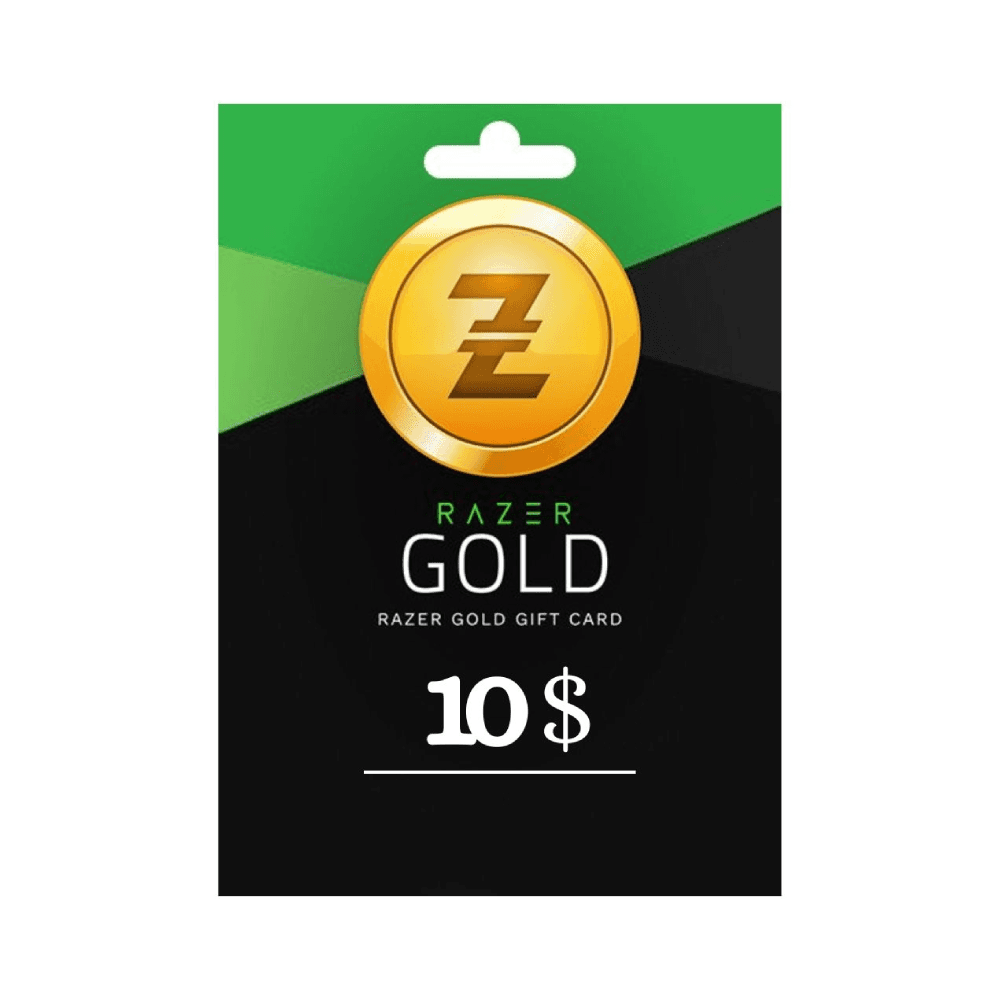 Razer Gold Digital Gift Card 10 USD – USA