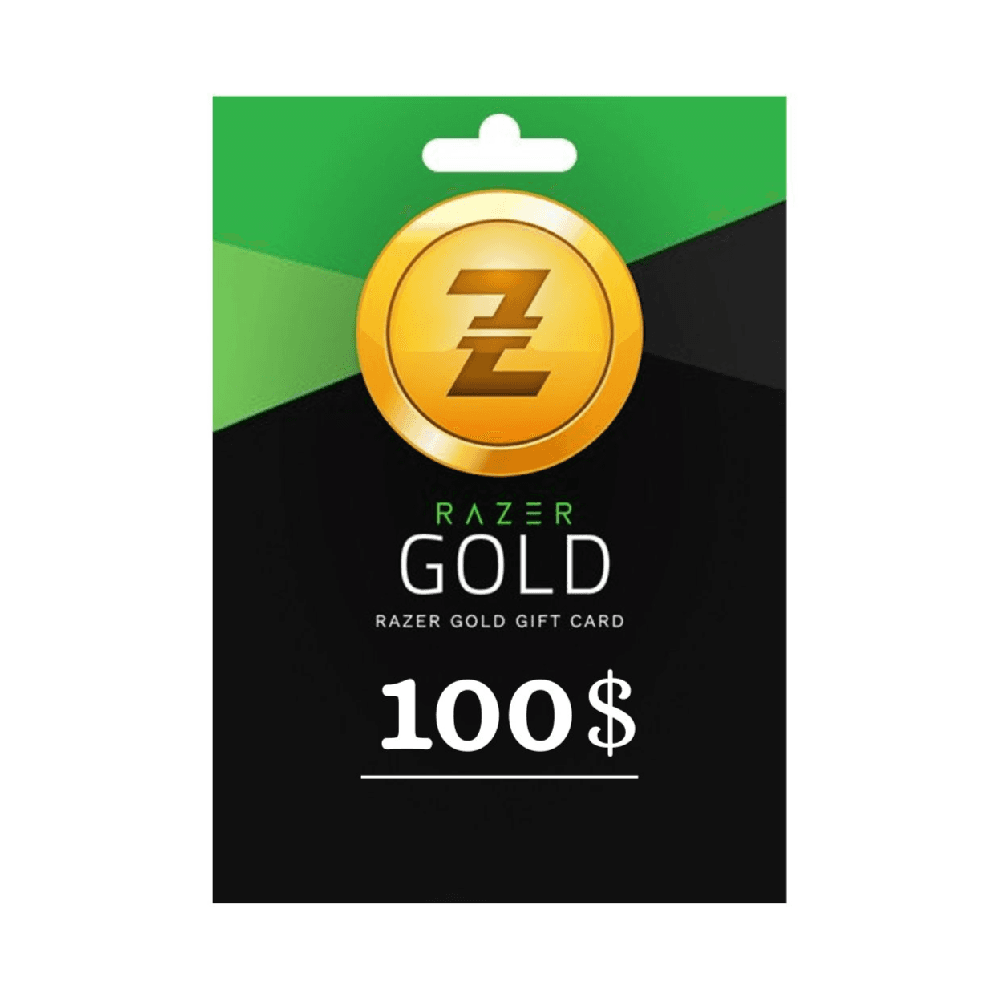 Razer Gold Digital Gift Card – 100 Usd (Usa)