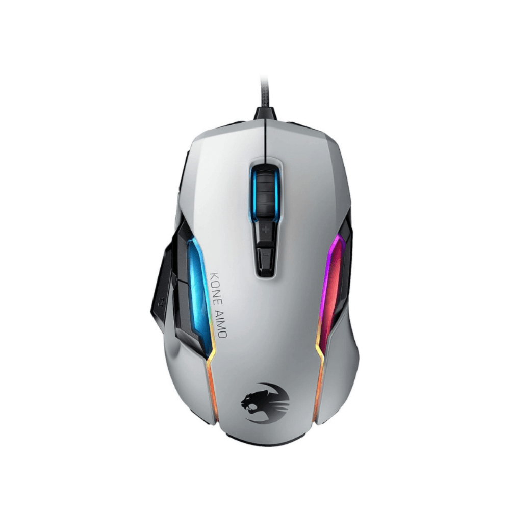 ROCCAT Kone AIMO RGB Gaming Mouse 12000 DPI – White
