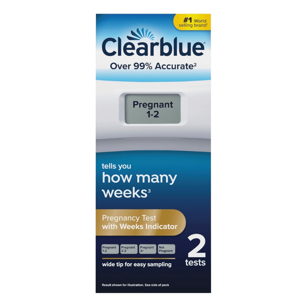 Clearblue Digital Pregnancy Test with Weeks Indicator-2 Tests