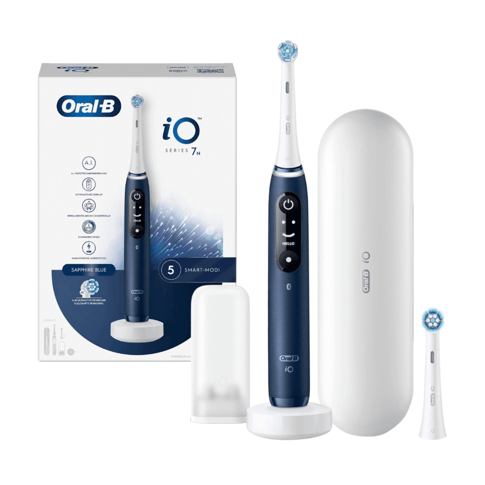 Oral-B iO Series 7N Electric Toothbrush with AI– Blue
