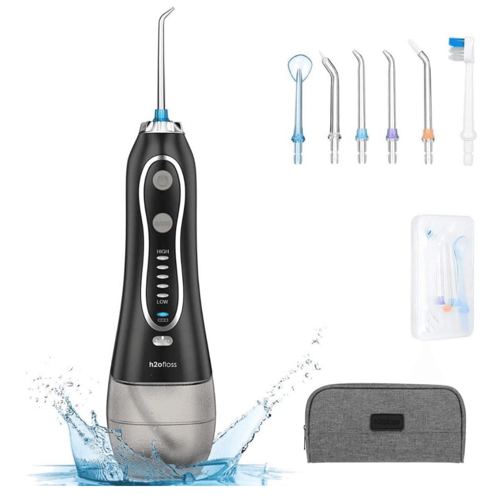H2OFloss Water Flosser-5 Modes 300ml USB Rechargeable