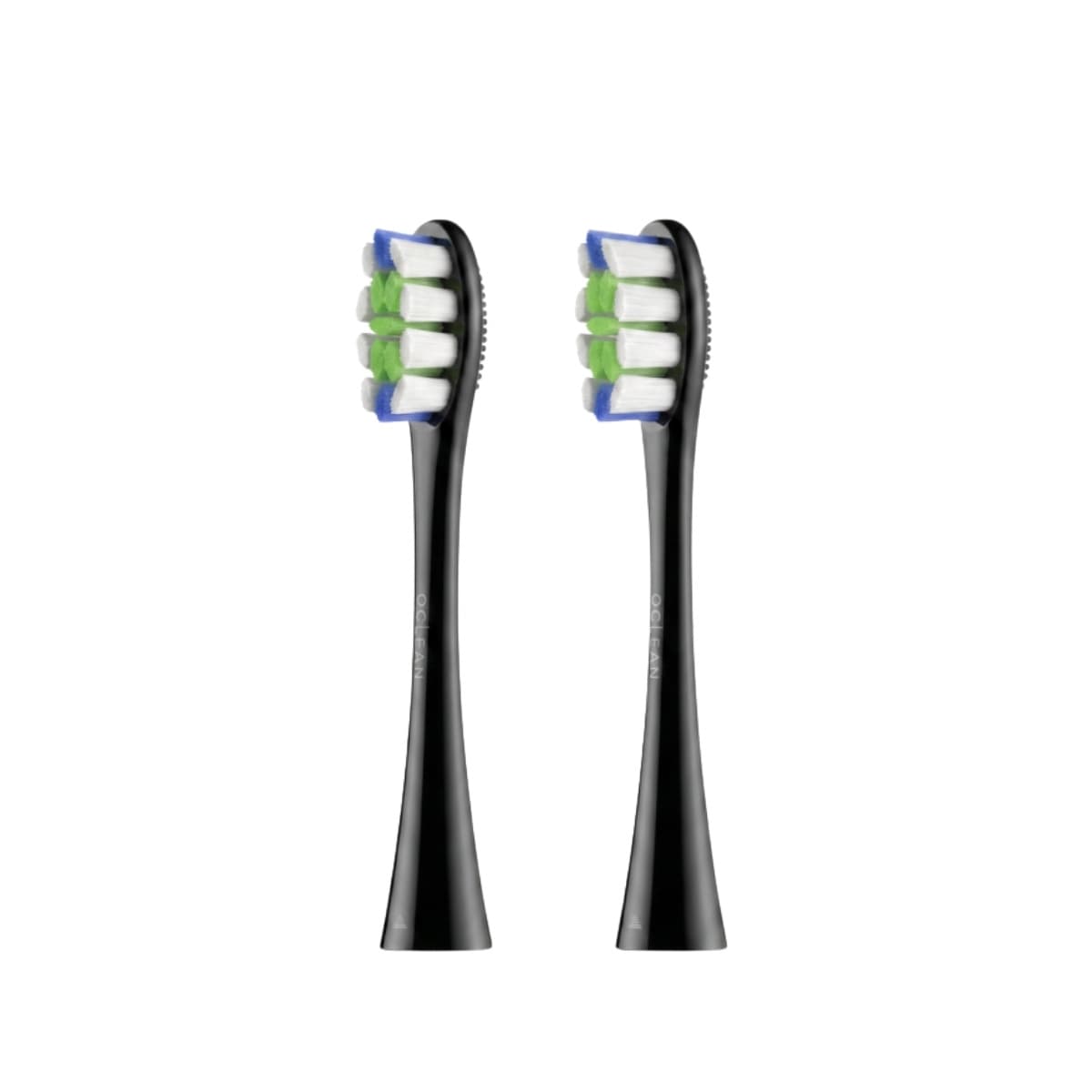 Oclean Professional Clean P1C5 Replacement Brush Heads 2 Pack-Black