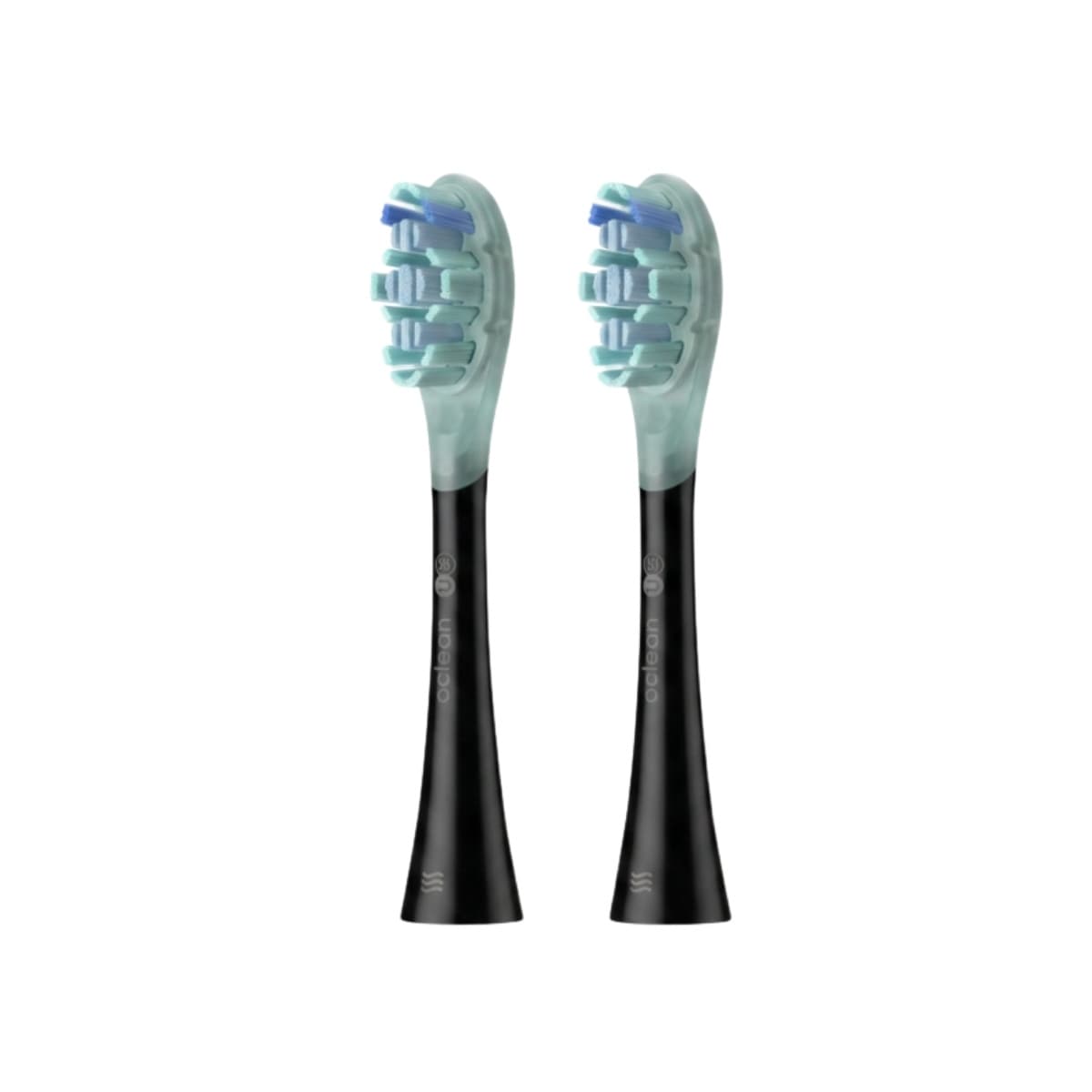 Oclean Ultra Gum Care UG02 Replacement Brush Heads 2-Pack with Tongue Cleaner - Black