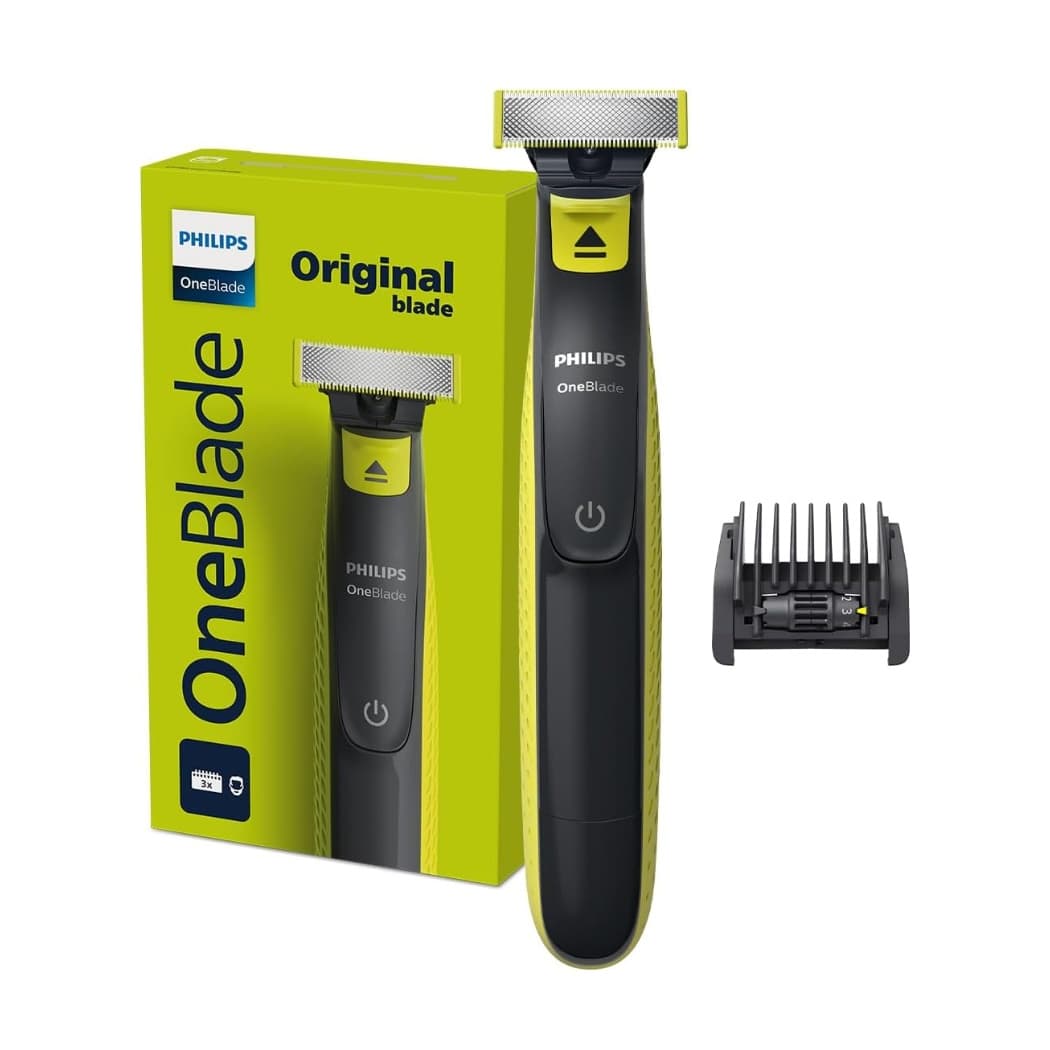 Philips OneBlade QP2724/20 Face Trimmer & Shaver-5 in 1 Adjustable Comb