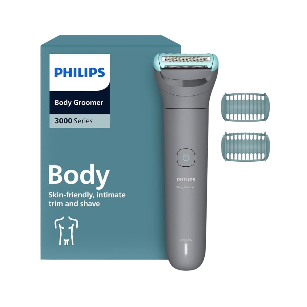 Philips Series 3000 Body Groomer BG3007/01-Waterproof Body Trimmer