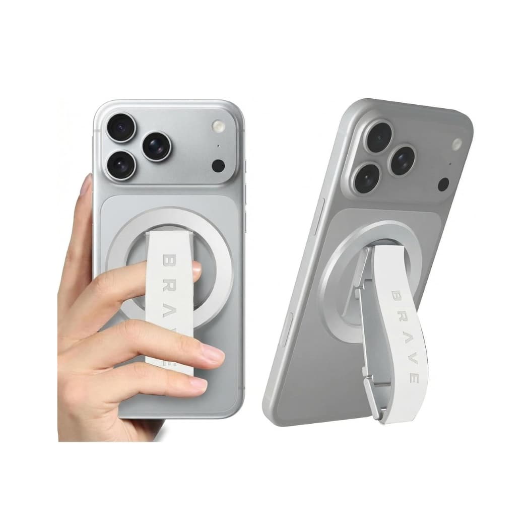 BRAVE MagGrip 3 in 1 Magnetic Phone Grip & Kickstand