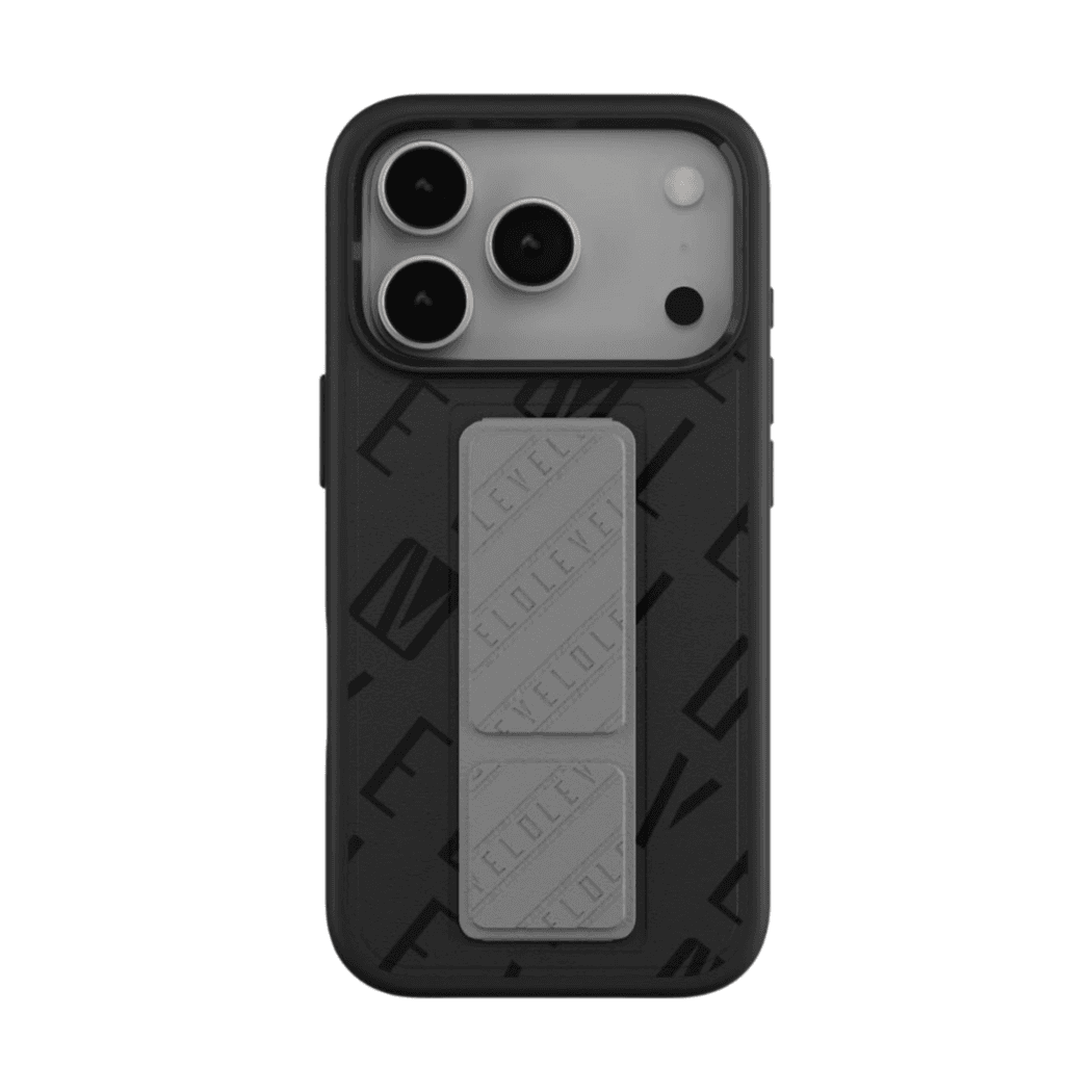 Levelo Morphix Vallo MagSafe Case for iPhone 17 Pro – Charcoal Storm