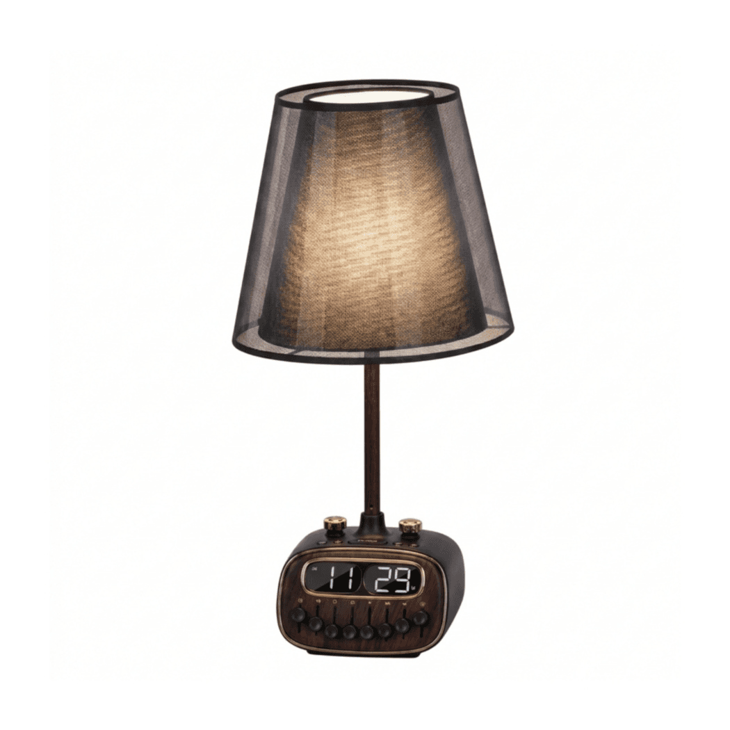 Porodo Lifestyle Retro Desk Lamp with White Noise & Bluetooth Speaker